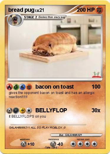 Pokemon bread pug