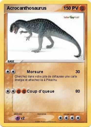 Pokemon Acrocanthosaurus