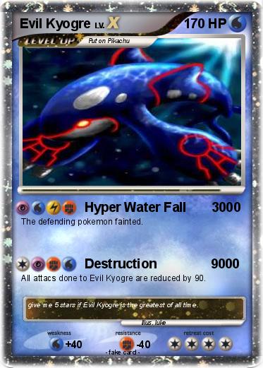 Pokemon Evil Kyogre