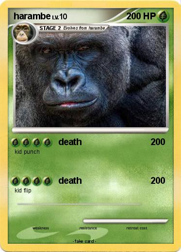 Pokemon harambe