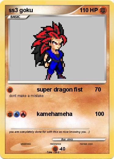 Pokemon ss3 goku