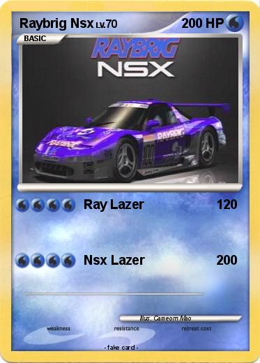 Pokemon Raybrig Nsx