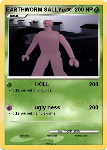 Pokemon EARTHWORM SALLY