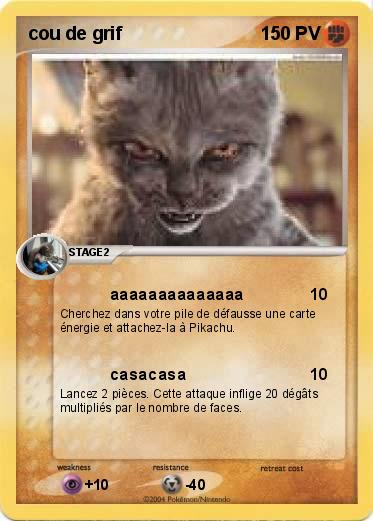 Pokemon cou de grif