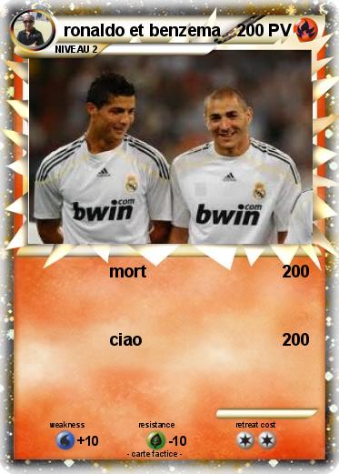 Pokemon ronaldo et benzema