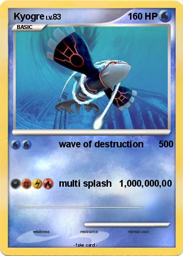 Pokemon Kyogre