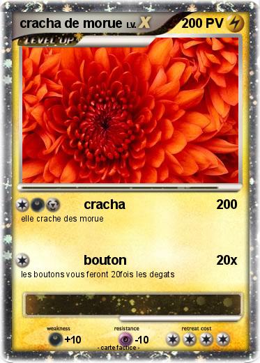 Pokemon cracha de morue