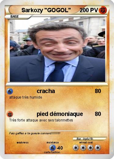 Pokemon Sarkozy "GOGOL"