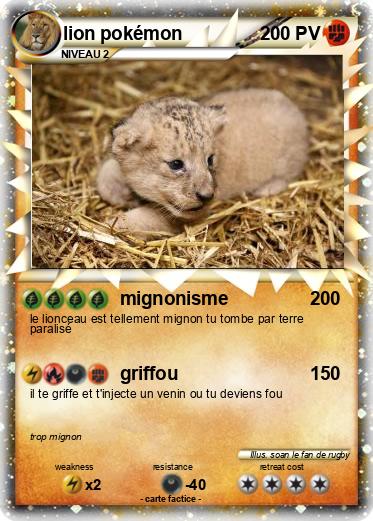 Pokemon lion pokémon