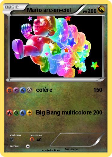 Pokemon Mario arc-en-ciel
