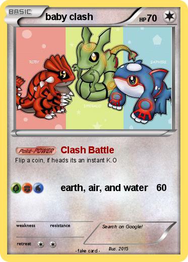 Pokemon baby clash