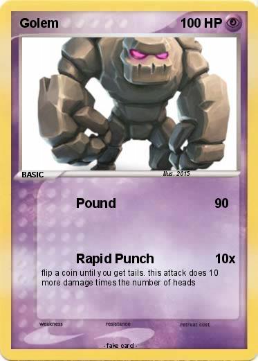 Pokemon Golem