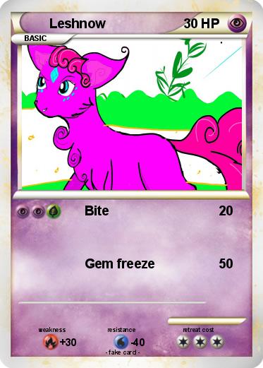Pokemon Leshnow