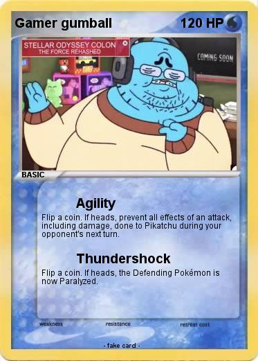 Pokemon Gamer gumball
