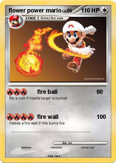 Pokemon flower power mario