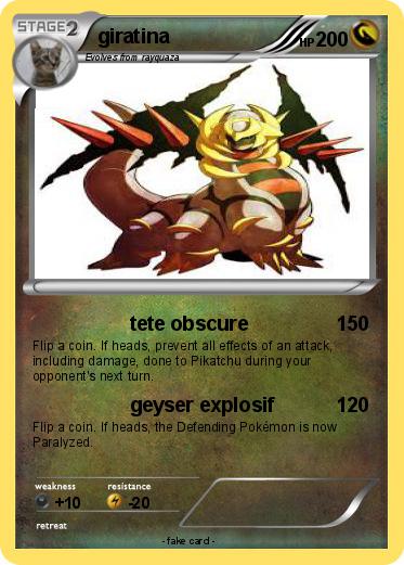 Pokemon giratina