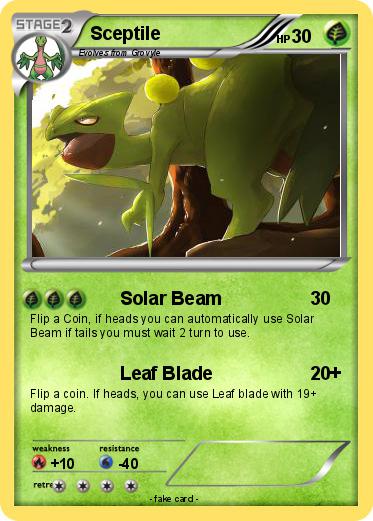 Pokemon Sceptile