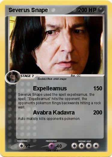 Pokemon Severus Snape