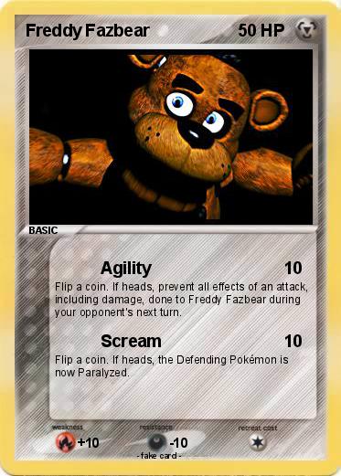 Pokemon Freddy Fazbear