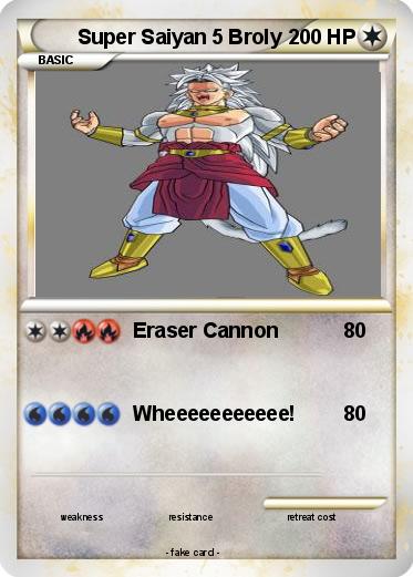 Pokemon Super Saiyan 5 Broly