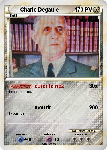 Pokemon Charle Degaule