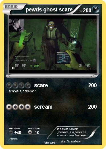 Pokemon pewds ghost scare