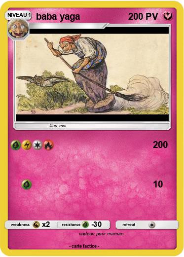 Pokemon baba yaga