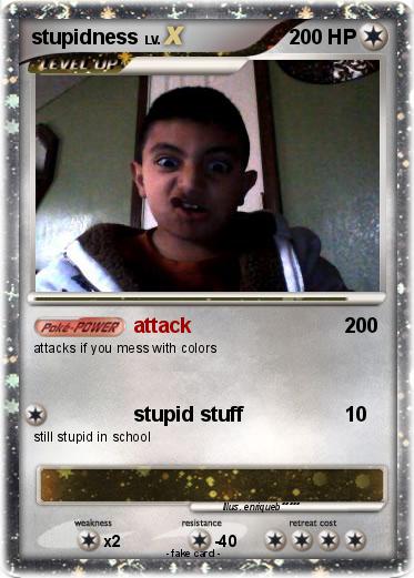 Pokemon stupidness