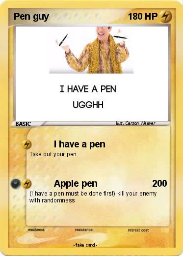 Pokemon Pen guy