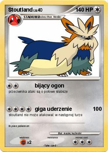 Pokemon Stoutland