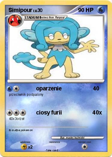 Pokemon Simipour