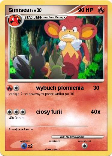 Pokemon Simisear