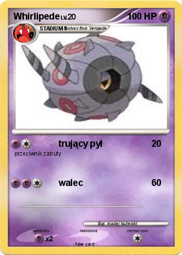 Pokemon Whirlipede