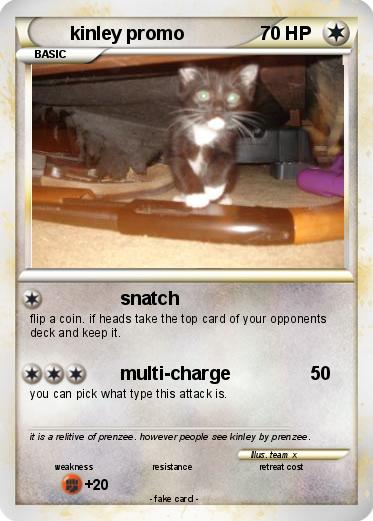 Pokemon kinley promo