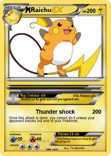 Pokemon Raichu
