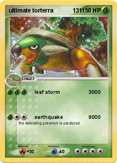Pokemon ultimate torterra            131