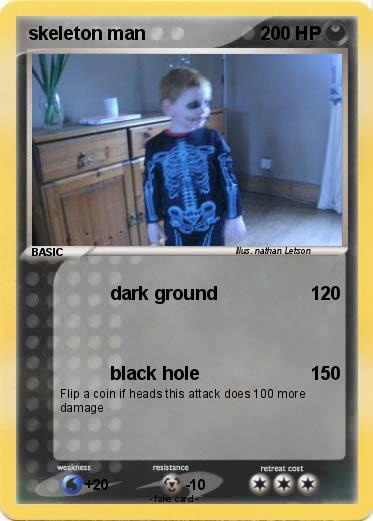 Pokemon skeleton man