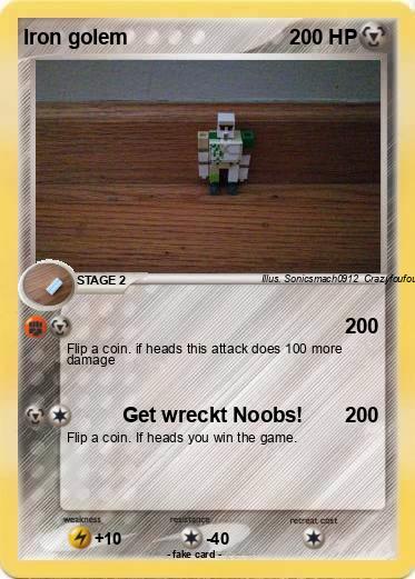 Pokemon Iron golem
