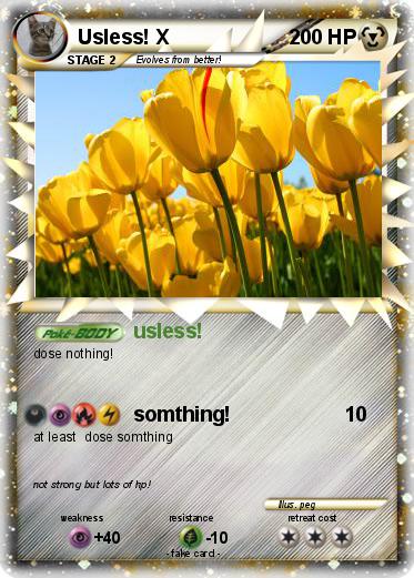 Pokemon Usless! X