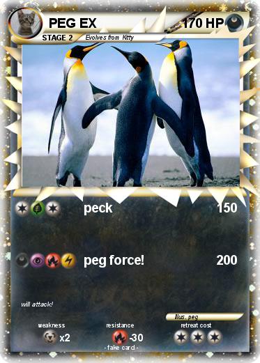 Pokemon PEG EX