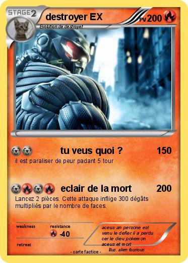 Pokemon destroyer EX