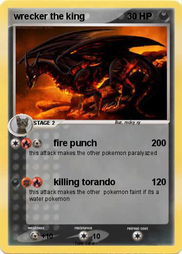 Pokemon wrecker the king