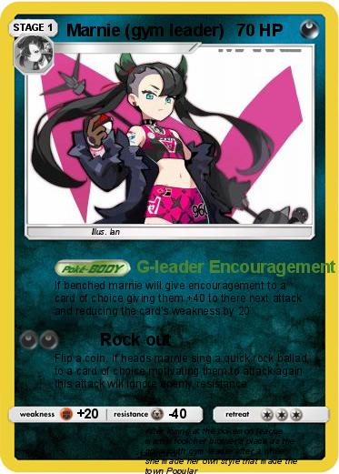 Pokemon Marnie (gym leader)