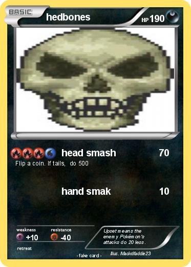Pokemon hedbones