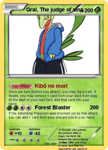 Pokemon Gral, The judge of sins