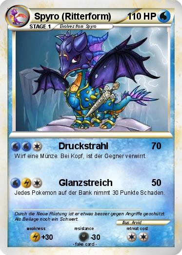 Pokemon Spyro (Ritterform)