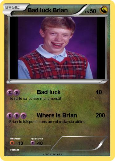 Pokemon Bad luck Brian
