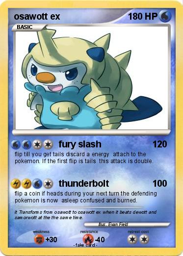 Pokemon osawott ex