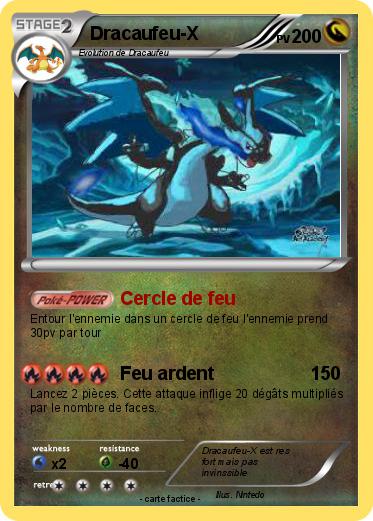Pokemon Dracaufeu-X