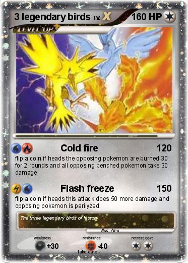 Pokemon 3 legendary birds